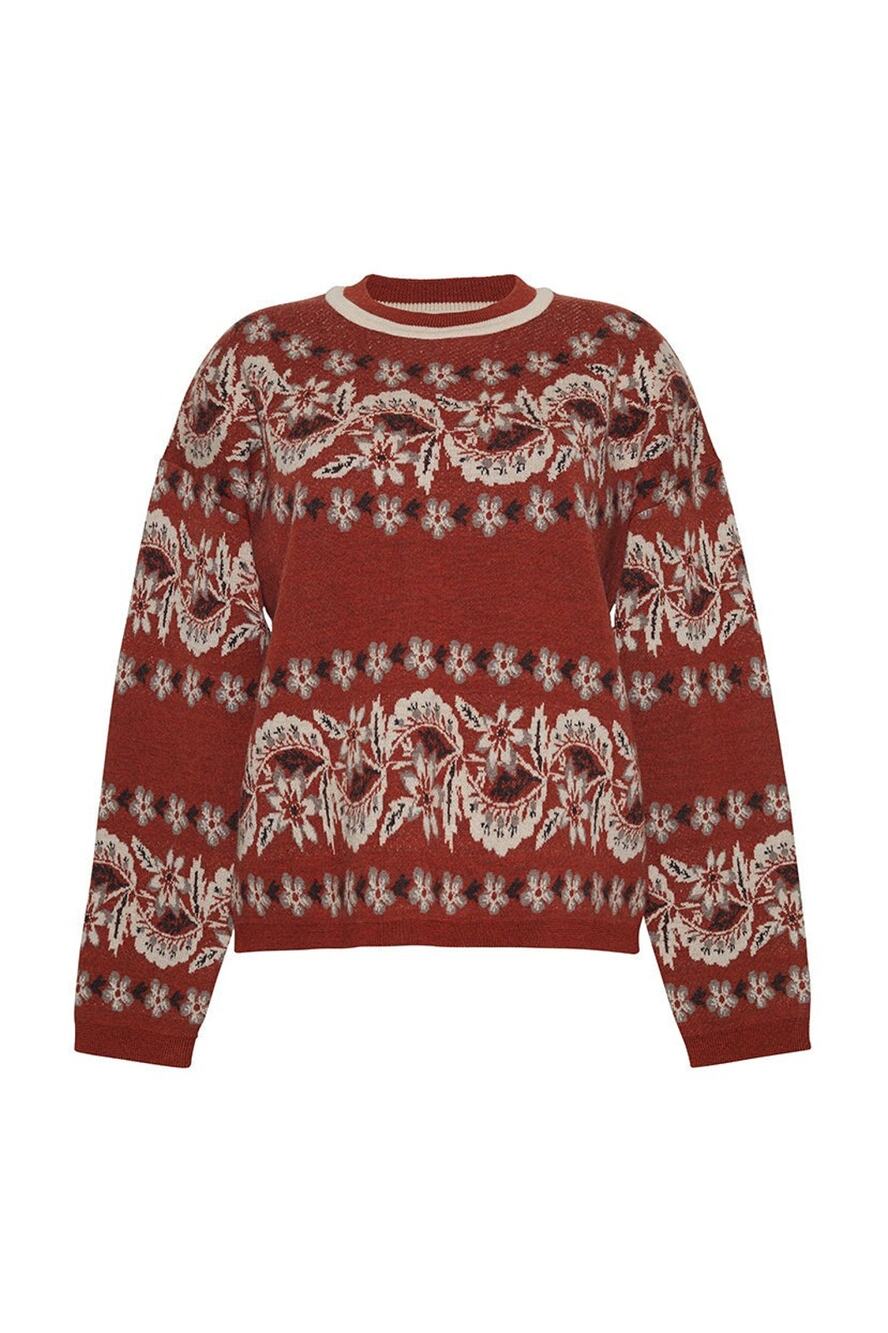Cara Cara Bondi Sweater Renaissance Floral - S